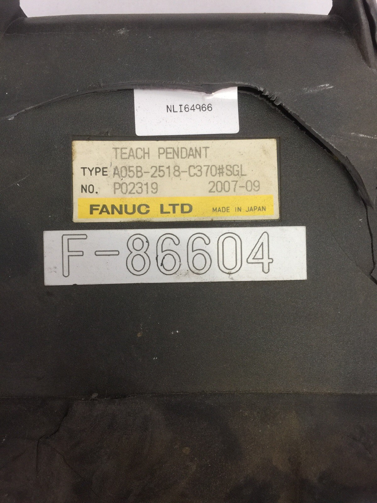 FANUC A05B-2518-C370#SGL TEACH PENDANT5