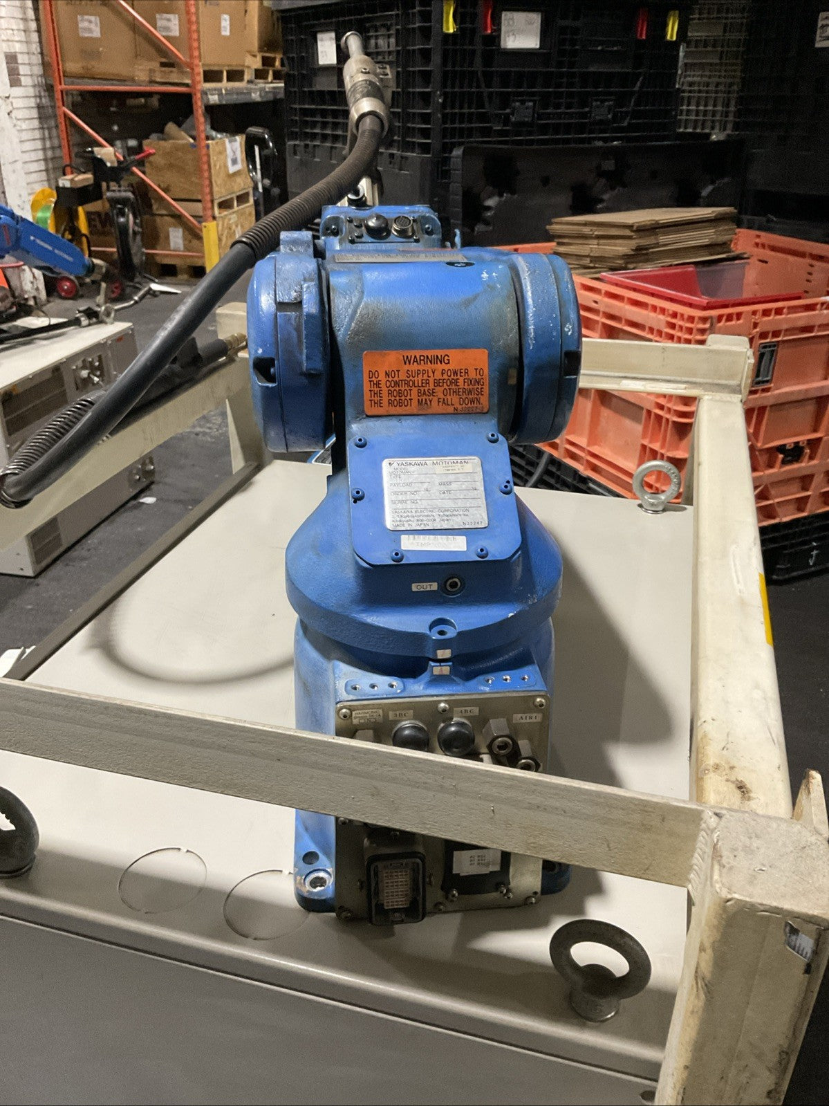 YASKAWA YR-MH00005-E10 WELDING DX100/MH5 TYPE ERDR-MH00005-B32 3PH 480V 50/60HZ5