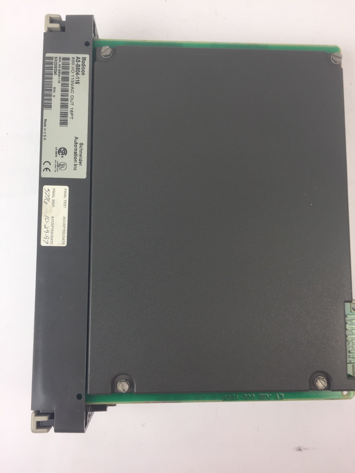 AEG MODION SCHNEIDER AS-B804-116 OUTPUT MODULE 115VAC2