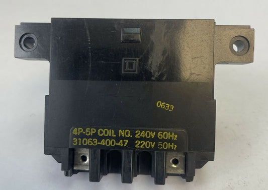 SQUARE D 31063-400-47 4P-5P COIL 240V 60HZ 220V 50HZ0
