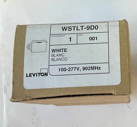 LEVITON WSTLT-9D0 CONTROL TRANSMITTER  100-277VAC 50/60 902MHZ1