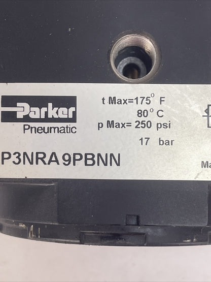 PARKER P3NRA9PBNN 1 1/2" REGULATOR 175F 80C 250PSI 17BAR PNEUMATIC 2