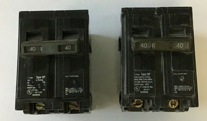 ITE Q240 CIRCUIT BREAKER 2POLE 40A 120/240VAC ***LOTOF2***0