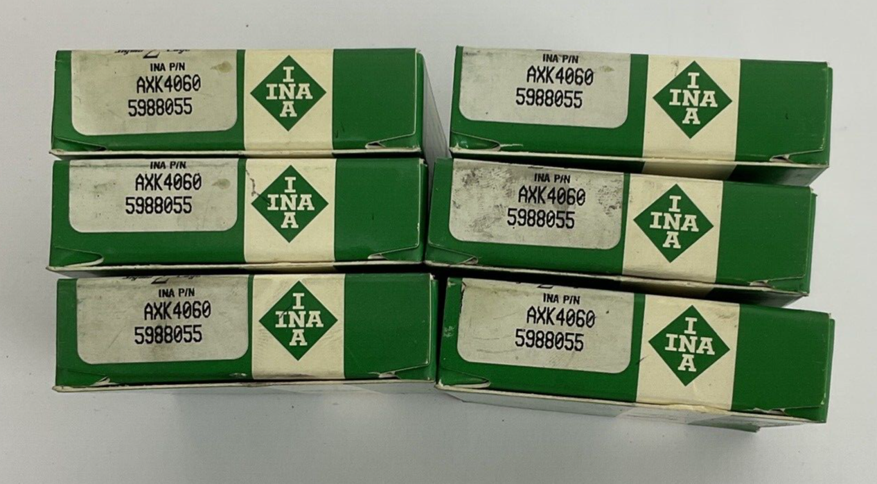 INA AXK4060 THRUST ROLLER AND CAGE ***LOTOF3***0