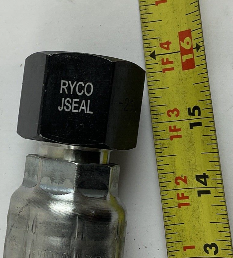 RYCO HYDRAULICS T7040-1621 FITTINGS WITH HOSE H5016D 5100PSI1