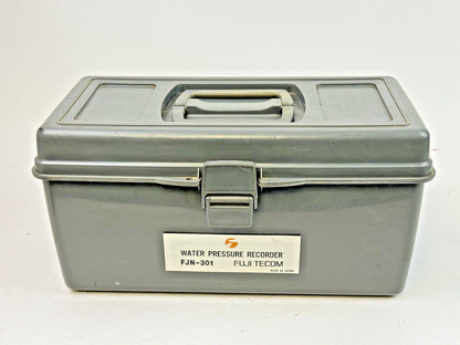 FUJI TECOM - FJN-301 - PORTABLE FUJI WATER PRESSURE RECORDER W/ TUBES & PAPER1