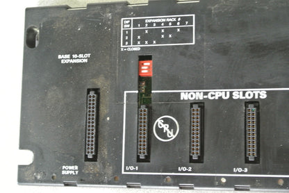 GE FANUC IC693CHS392K - BASE 10-SLOT EXPANSION - EMI ENHANCED2