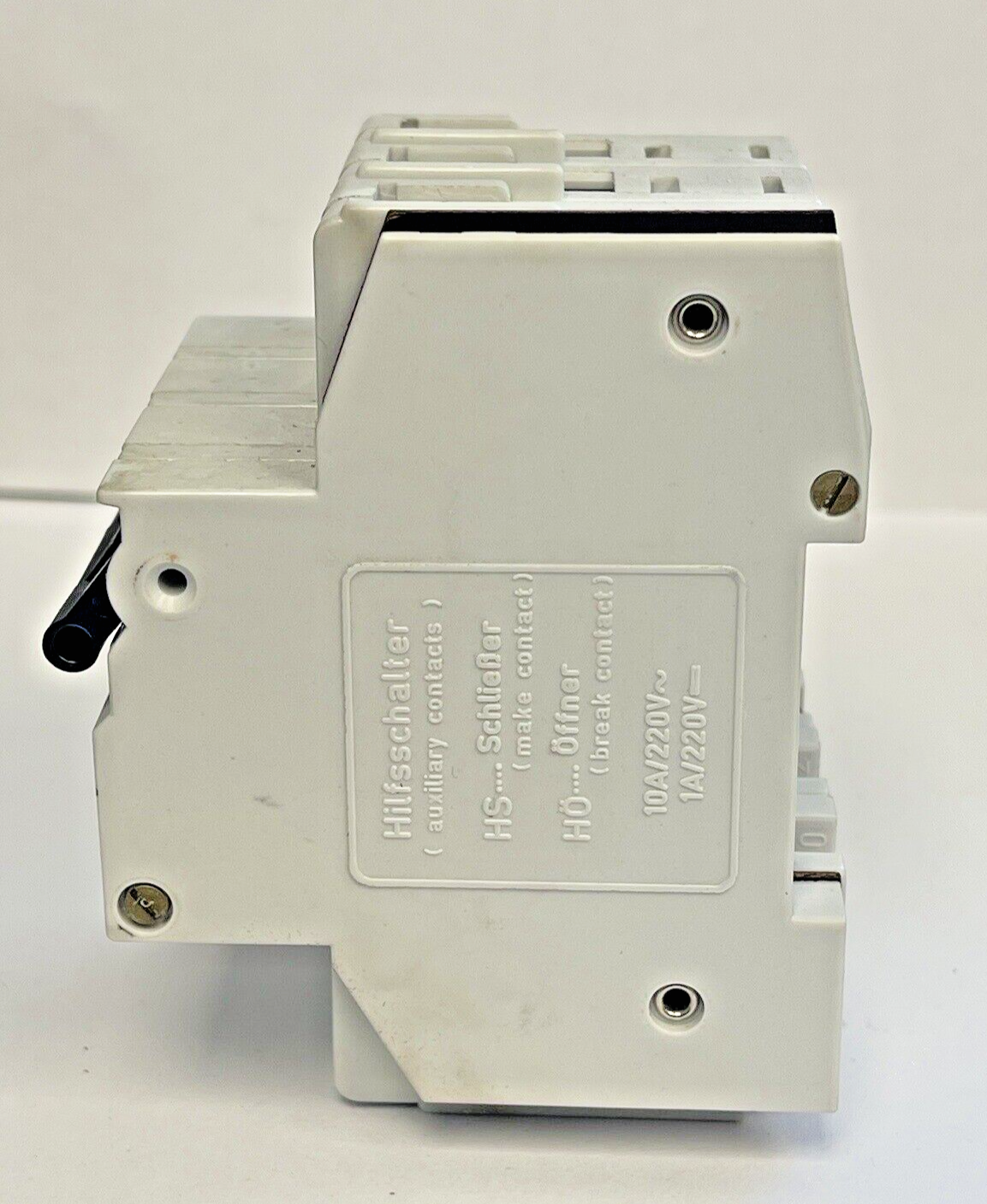 FUJI - CP6 3DU5 -5A MANUAL MOTOR CONTROLLER - 480/277 VAC & CP6 H1U AUX CONTACT4