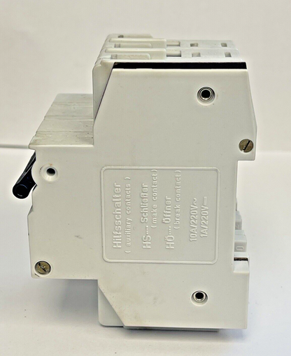 FUJI - CP6 3DU5 -5A MANUAL MOTOR CONTROLLER - 480/277 VAC & CP6 H1U AUX CONTACT4