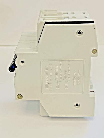 FUJI - CP6 3DU3 -3A MANUAL MOTOR CONTROLLER - 480/277 VAC & CP6 H1U AUX CONTACT4