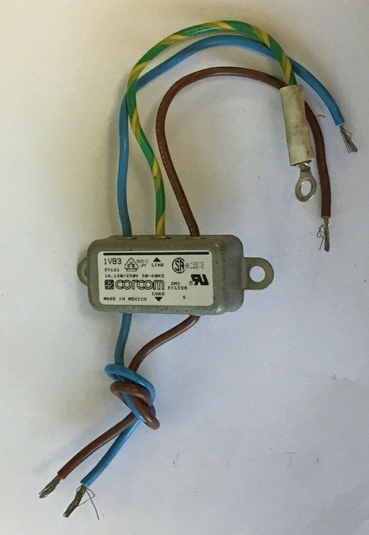 CORCOM 1VB3 EMI FILTER F7121 1A 120/250V 50-60HZ 0