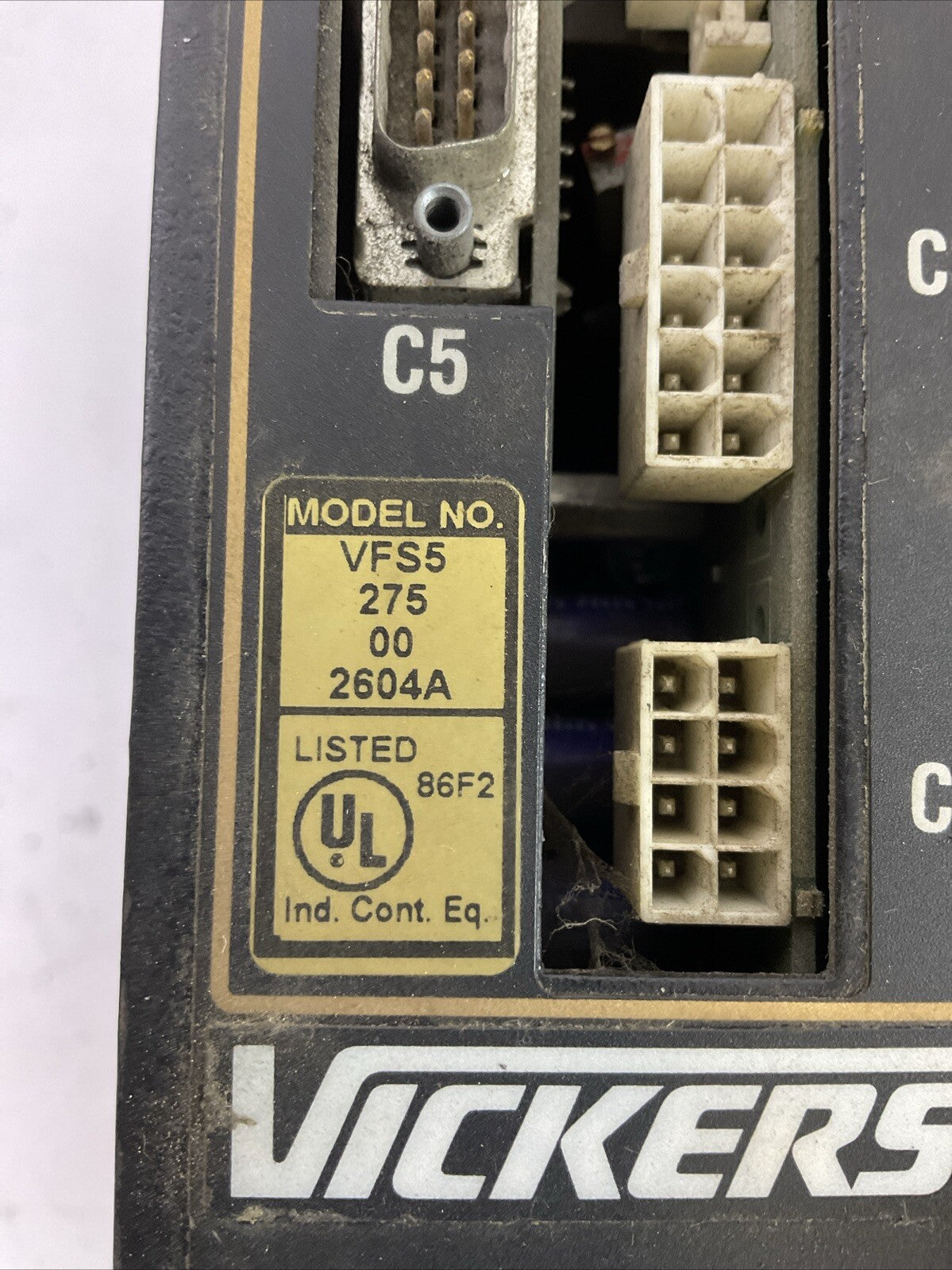 VICKERS VFS5 275 00 2604A POWER SUPPLY OUTPUT 230VAC 55AMP/PHASE INPUT 310VDC1