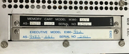 GOULD 984 MODEL 380 PROGRAMMABLE CONTROLLER PC-0984-380 REV.K 220V 50/60HZ 1