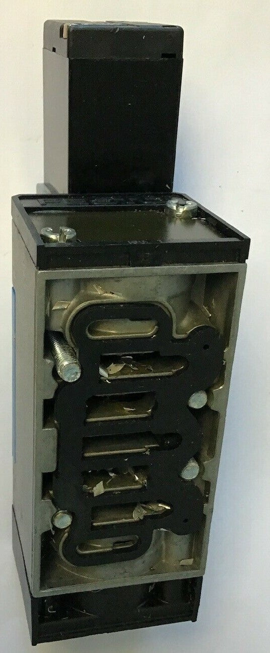 FESTO MVH-5/2-D-1-FR-C SOLENIOD VALVE W/FESTO MSV-3 20,4-26,4VDC 2,5W5