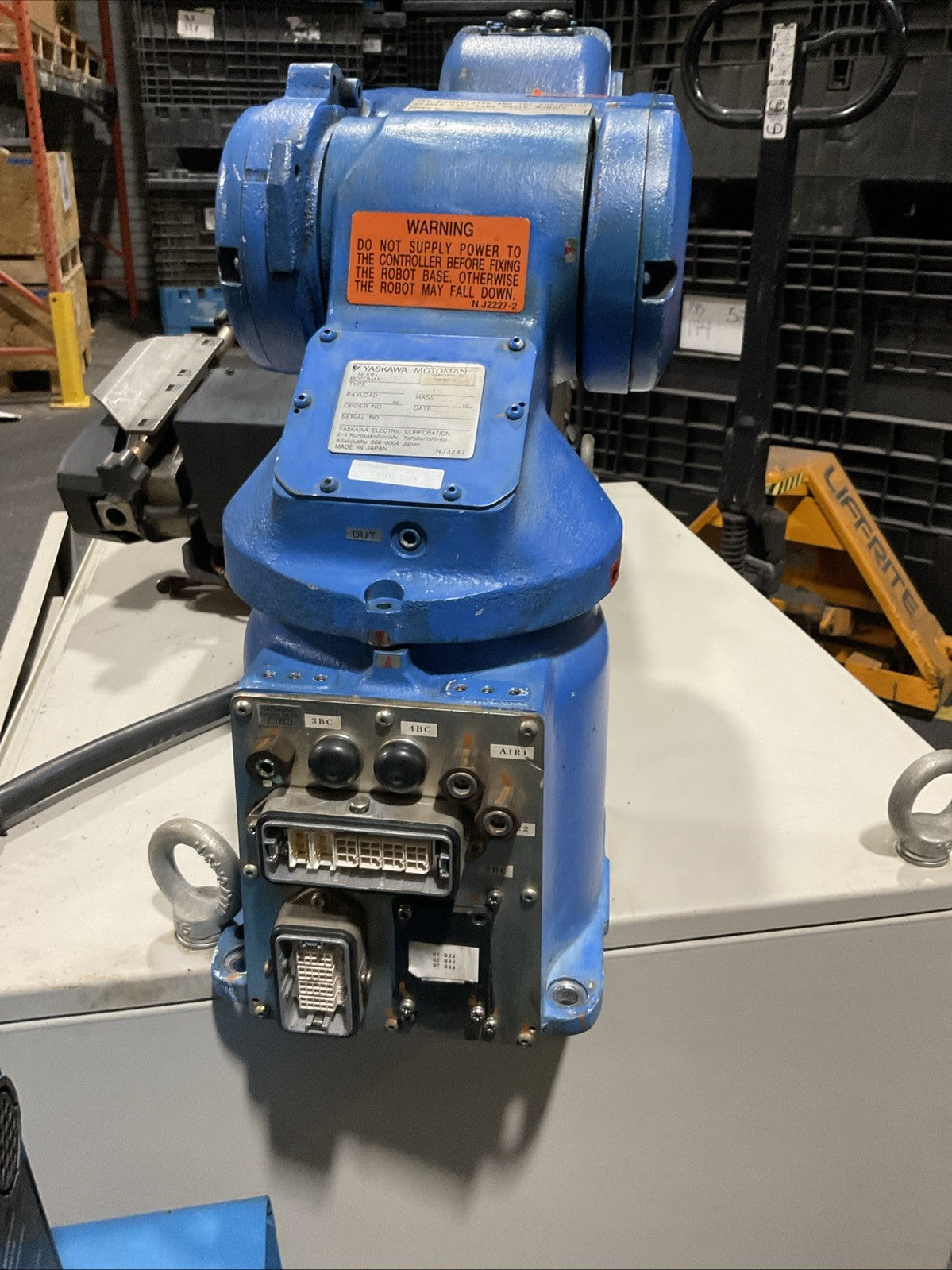 YASKAWA YR-MH00005-E10 WELDING DX100/MH5 TYPE ERDR-MH00005-B32 3PH 480V 50/60HZ4