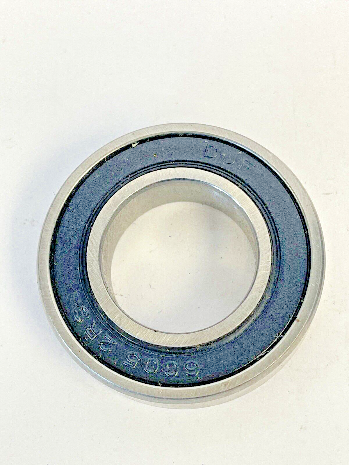 DUF *LOT OF 2*- 6005-2RS -DEEP GROOVE DOUBLE RUBBER SEAL BALL BEARING-25x47x12mm5
