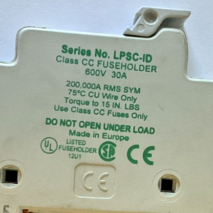 LITTELFUSE LPSC-ID FUSE HOLDER 600V 30A  ****LOTOF3****4