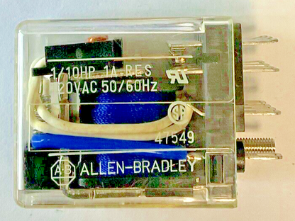 ALLEN BRADLEY 700-HC54Z24-4 RELAY SER.A 24VDC 1/10HP 1A 120V 50/60HZ**LOTOF3**5