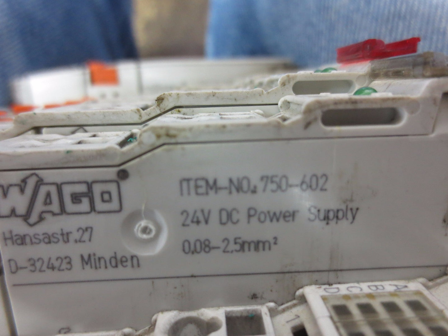 WAGO 750-600, 750-517, 750-430, 750-602, 750-530, 750-347 ASS'Y (QTY's BELOW)9