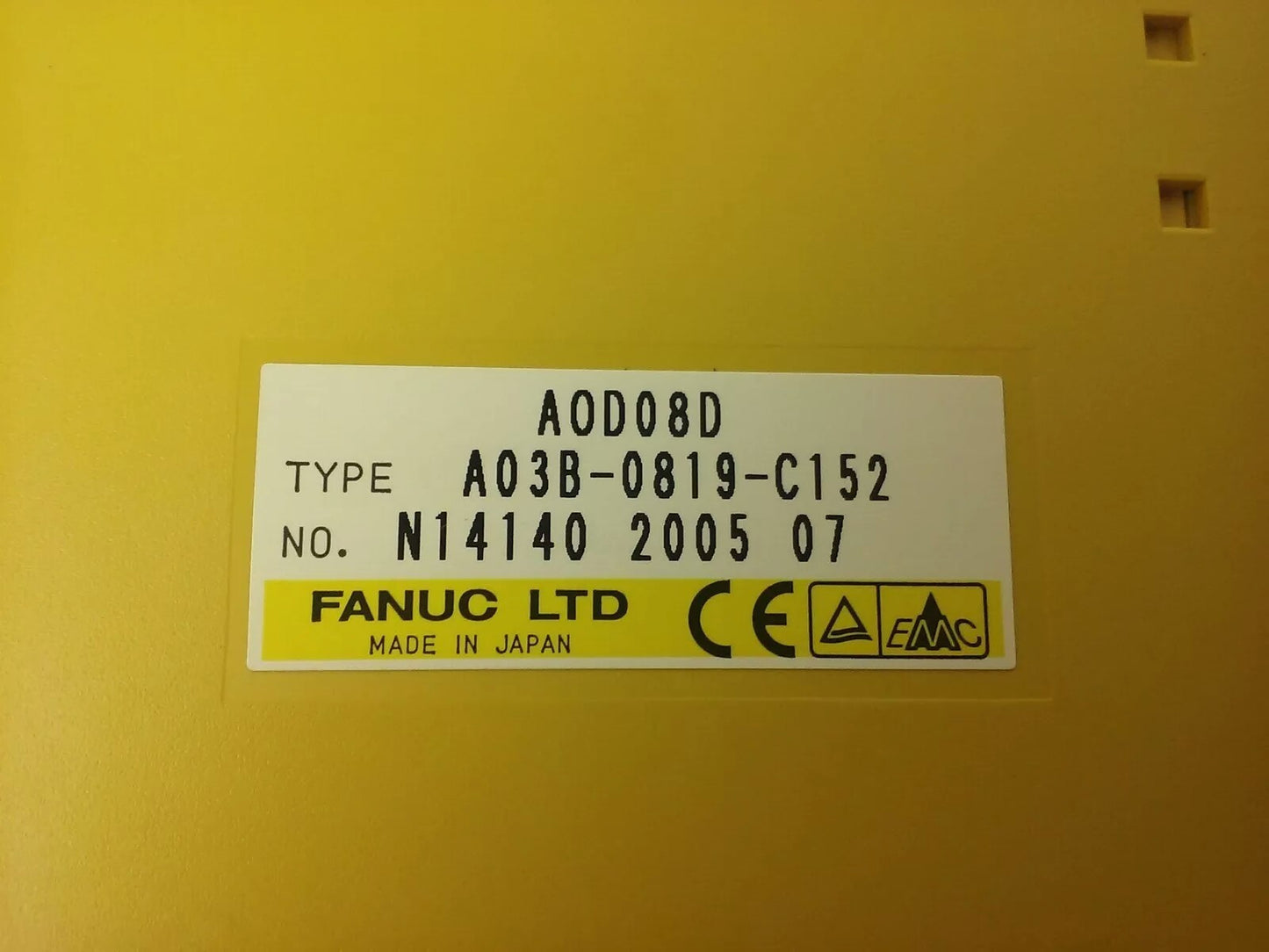 FANUC AOD08D TYPE A03B-0819-C152 INTERFACE MODULE (LOT OF 2)0