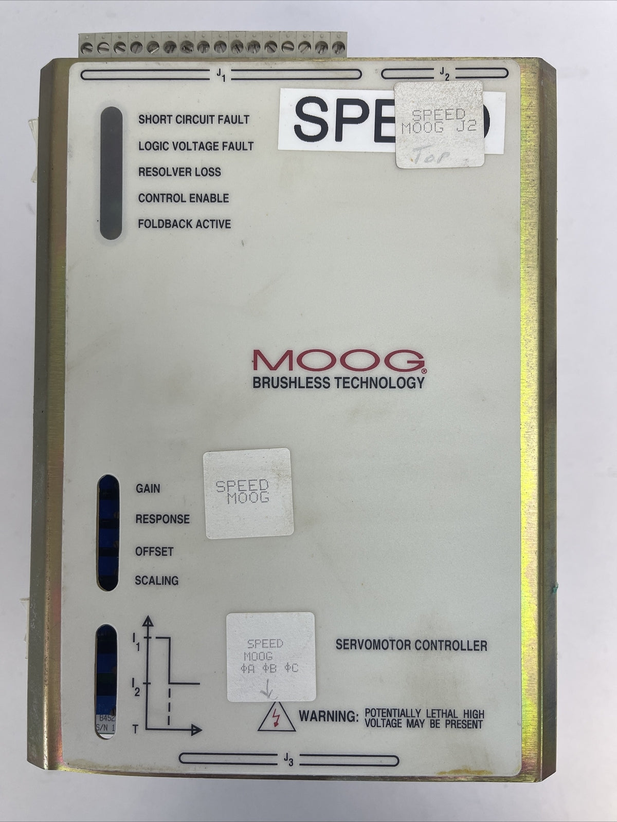 MOOG 152L453A SERVO MOTOR CONTROLLER 80AMP0
