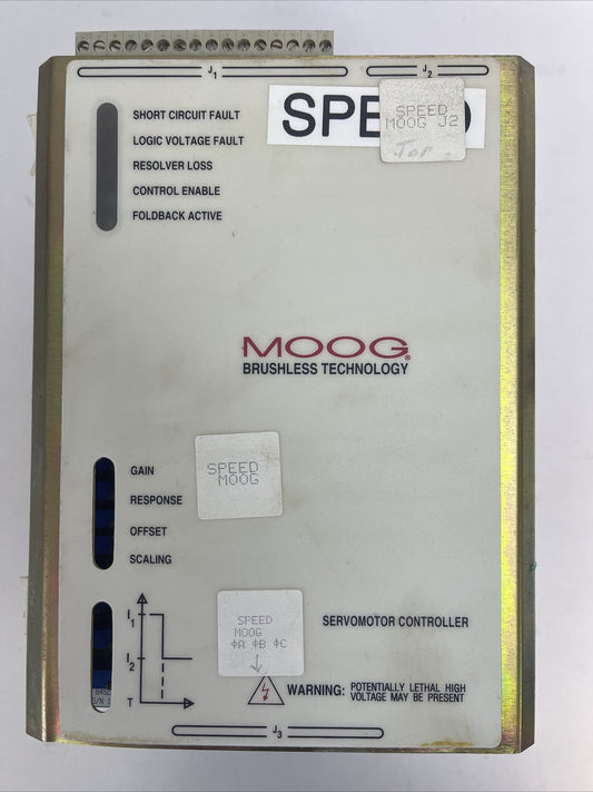 MOOG 152L453A SERVO MOTOR CONTROLLER 80AMP0
