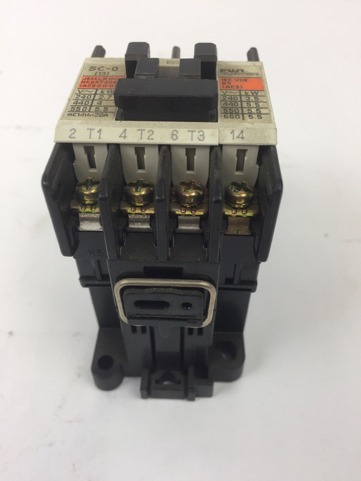 FUJI SC-0 CONTACTOR COIL 24V 50HZ 24-26V 60HZ 2