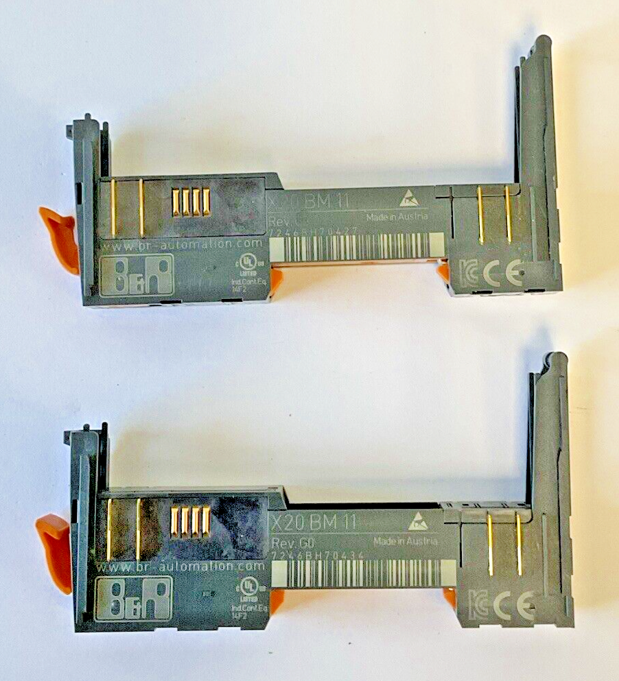 B&R AUTOMATION X20BM11 MODULE BASE REV.GO***LOTOF2***0