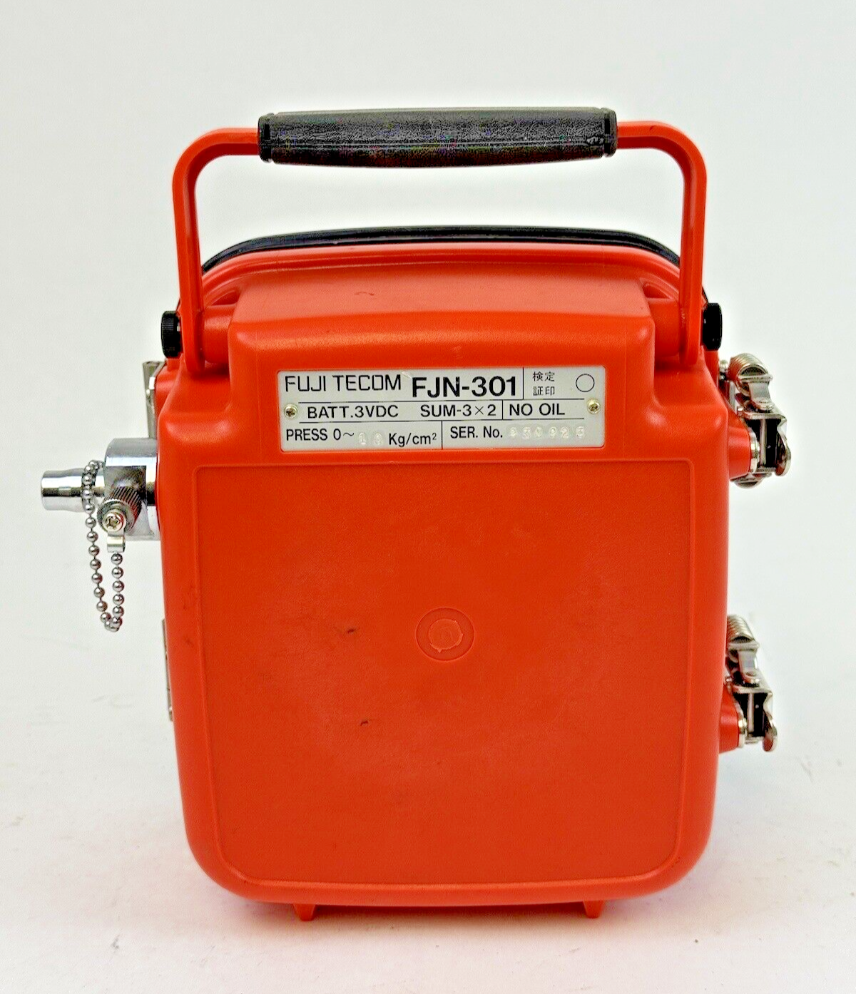 FUJI TECOM - FJN-301 - PORTABLE FUJI WATER PRESSURE RECORDER W/ TUBES & PAPER7