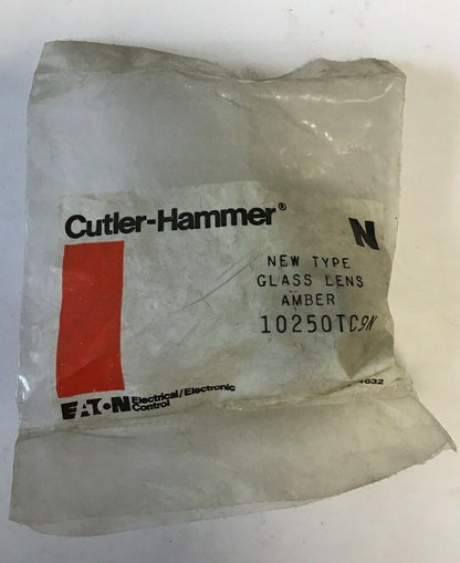 CUTLER HAMMER 10250TC9N LENS AMBER***LOTOF 5***0