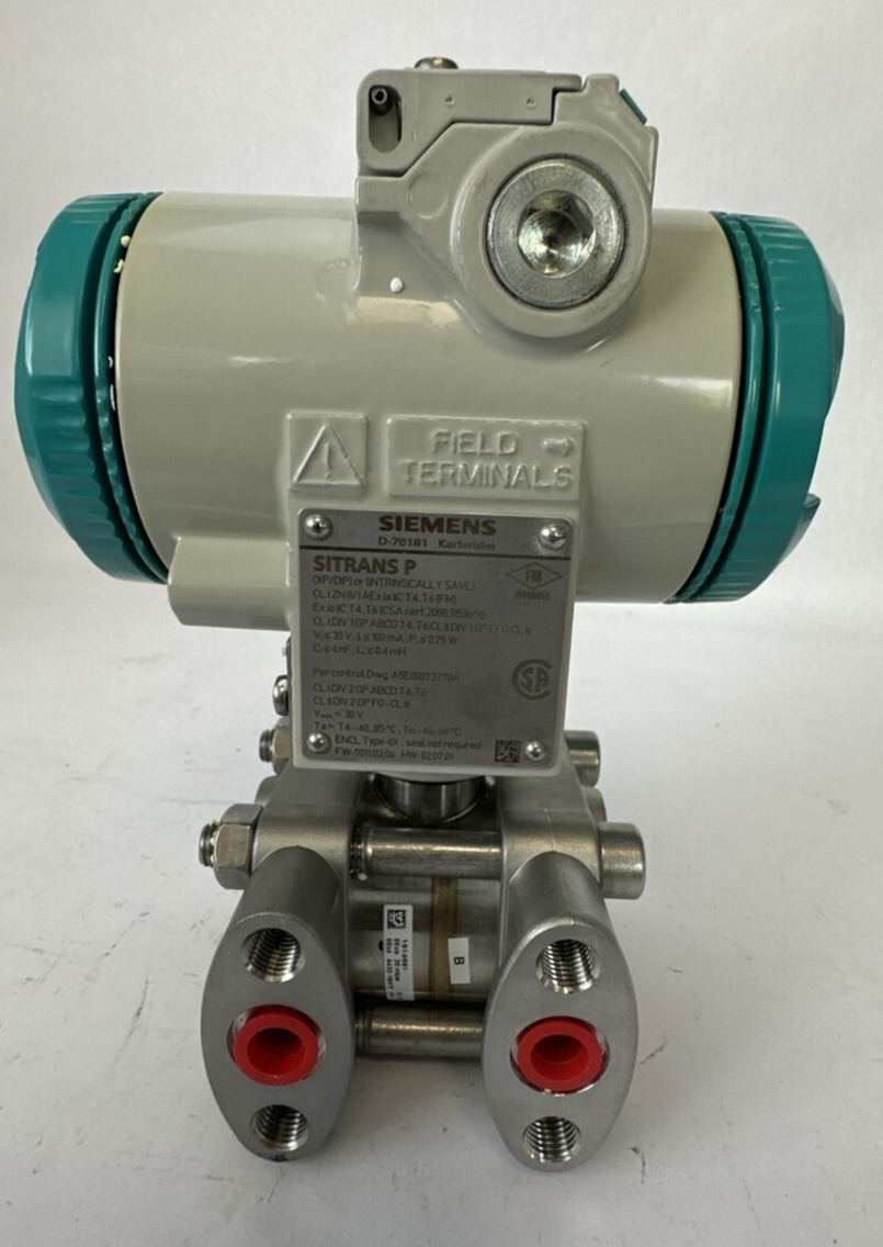 SIEMENS 7MF4433-1BA22-1NC1-Z SITRANS P TRANSMITTER5