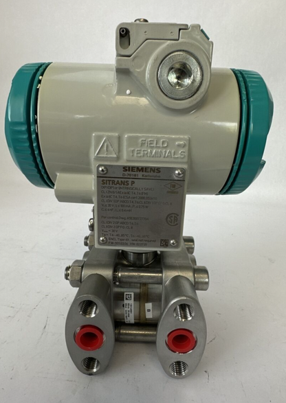 SIEMENS 7MF4433-1BA22-1NC1-Z SITRANS P TRANSMITTER5