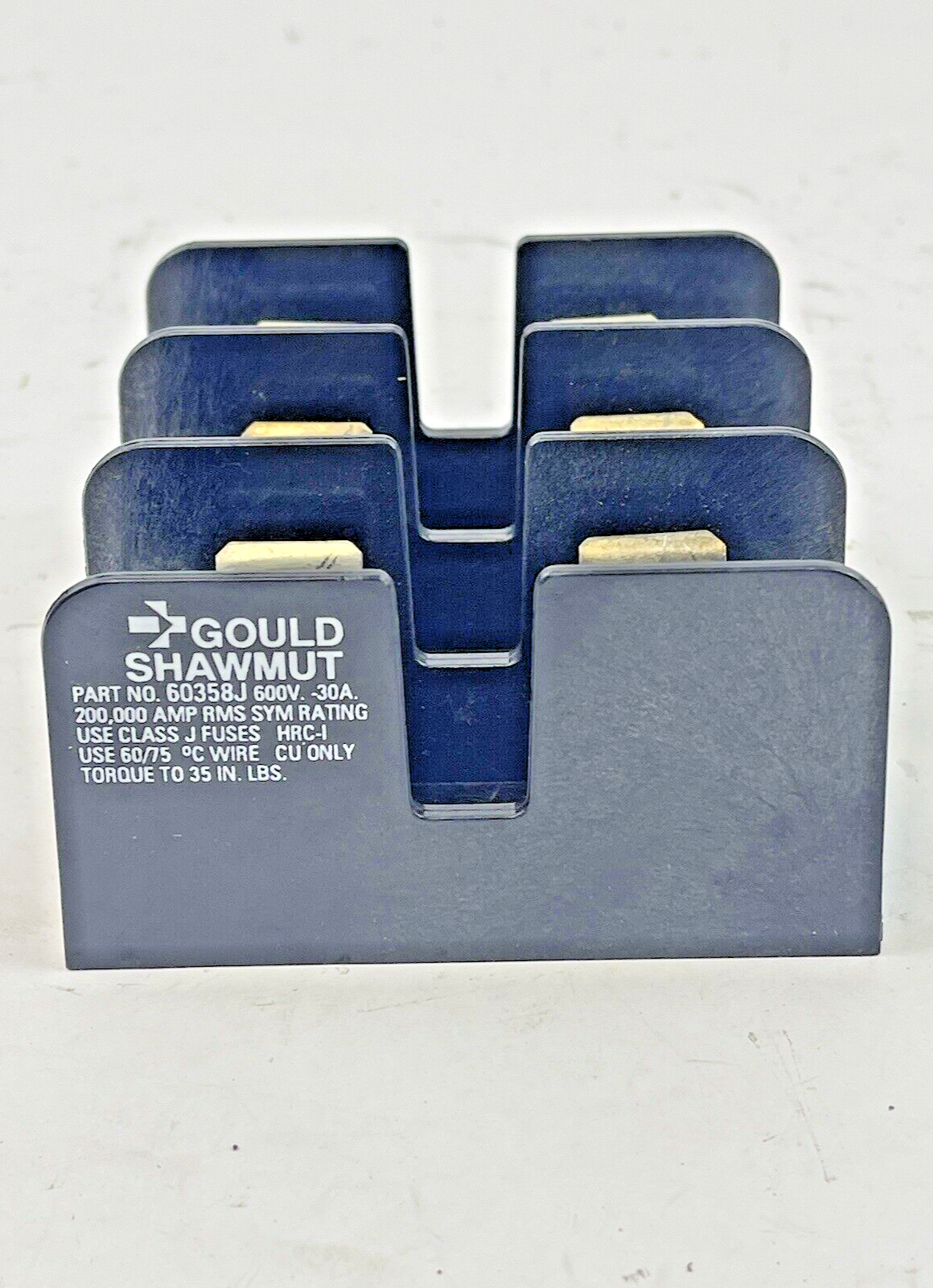 GOULD SHAWMUT - 60358J - FUSE HOLDER - 3 POLE, 600 V, 30 A3