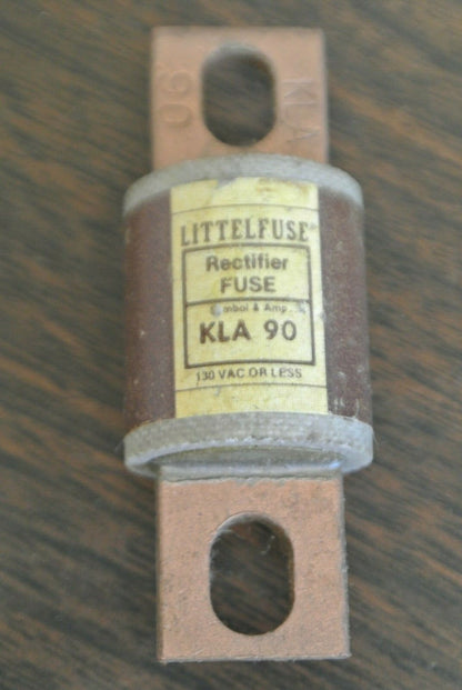 LITTELFUSE KLA90 RECTIFIER FUSE / 90A / 130V / NEW SURPLUS / KLA-903