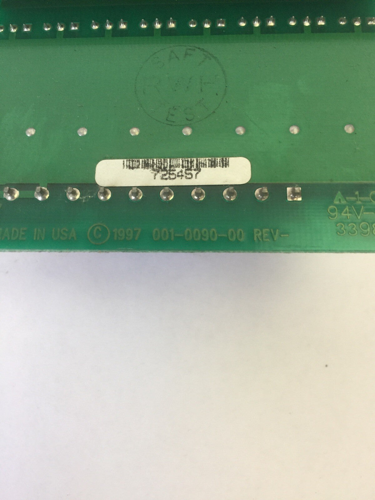 YASKAWA YPLT31001-1G PC DRIVE BOARD 001-0090-00 100-0090-01 VG5 120V I/F3