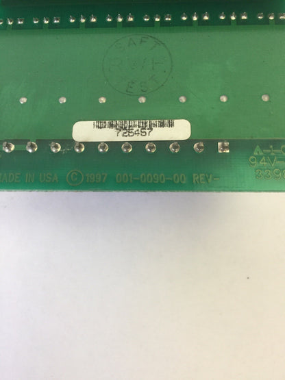 YASKAWA YPLT31001-1G PC DRIVE BOARD 001-0090-00 100-0090-01 VG5 120V I/F3