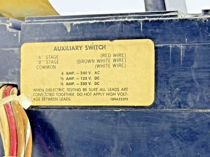 GE - TJJ436400 - MOLDED CASE SWITCH W/ AUXILIARY SWITCH - 3 POLE/600VAC/400A5