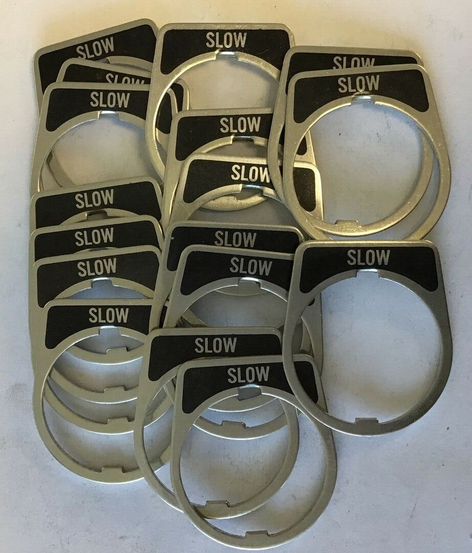 UNBRANDED LEGEND PLATE SLOW ****LOTOF17****0