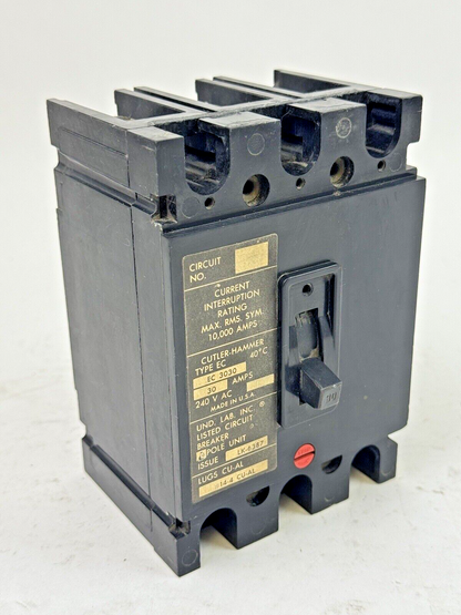 CUTLER-HAMMER / EATON - EHC3050 - CIRCUIT BREAKER - 50A/ 480 VAC/ 3 POLE0