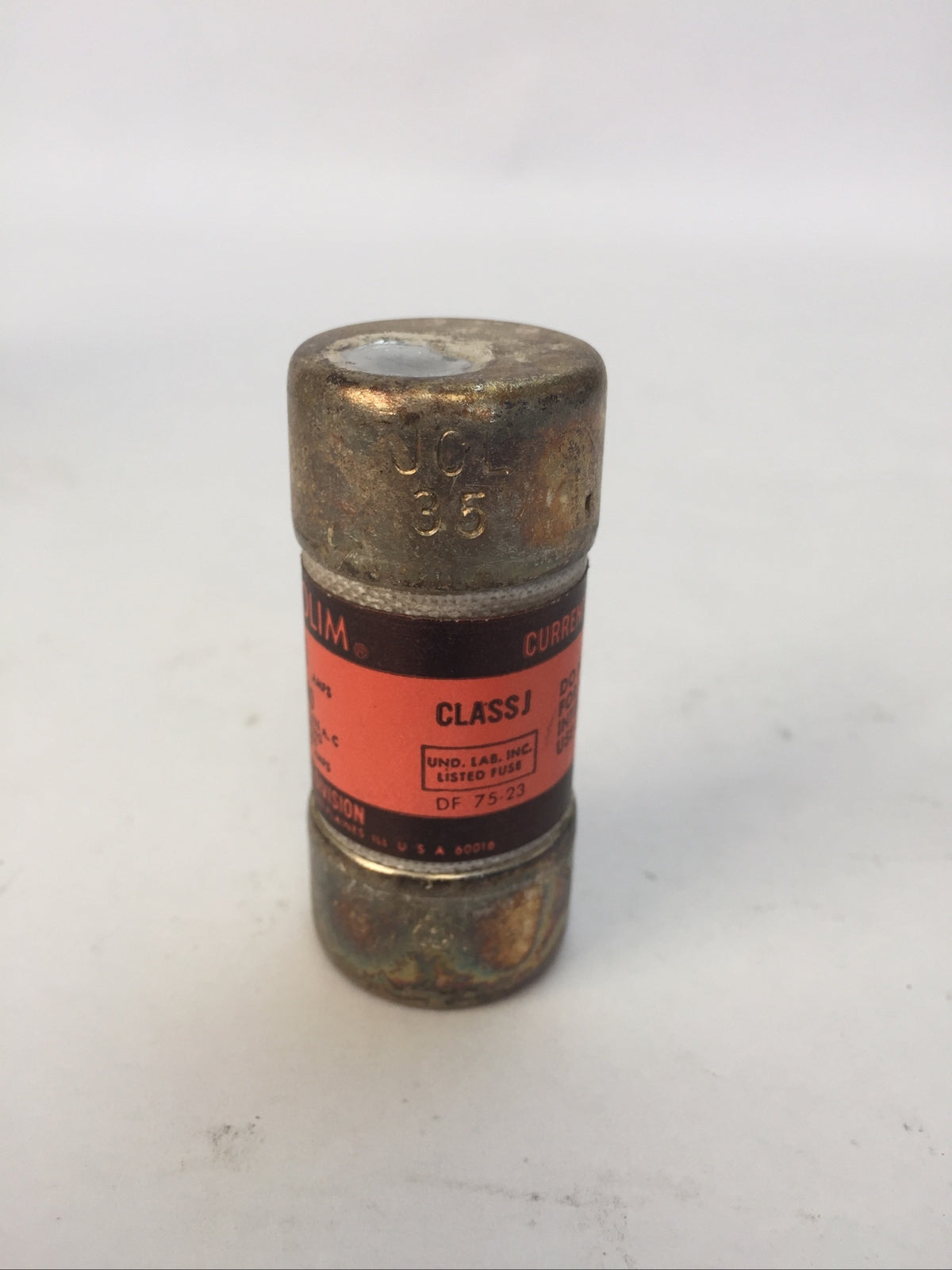 ECONOLIM JCL 35 CURRENT LIMITING FUSE 35AMP 600VAC CLASS J (BOX OF 10)4