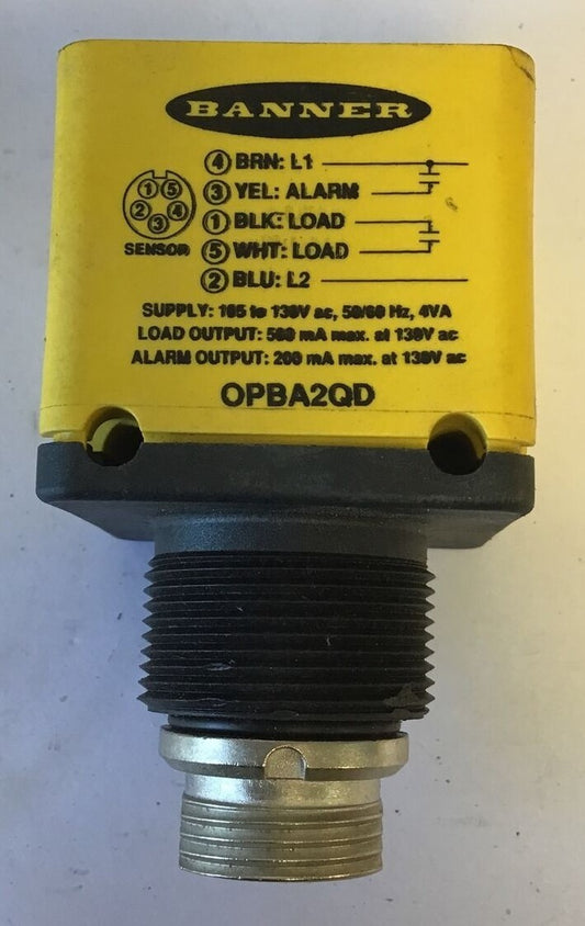 BANNER OPBA2QD POWER BLOCK 130VAC 50/60HZ 0