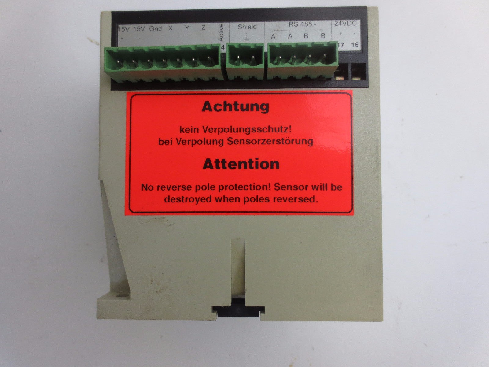 ARTIS CFM-4 FORCE MEASURING TRANSDUCER - 250mA, 24VDC - VERSION V1.444