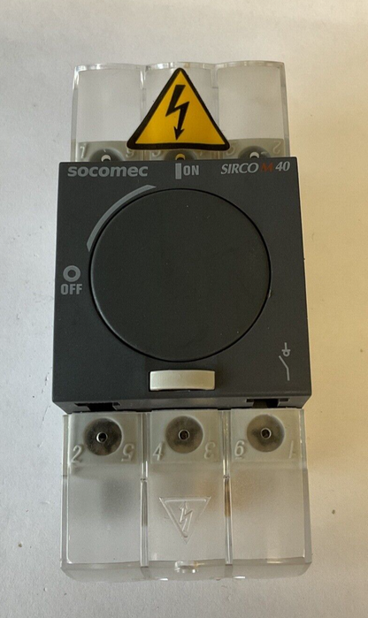 SOCOMEC SIRCO M 40 LOAD BREAK SWITCH 40A 50-60HZ0