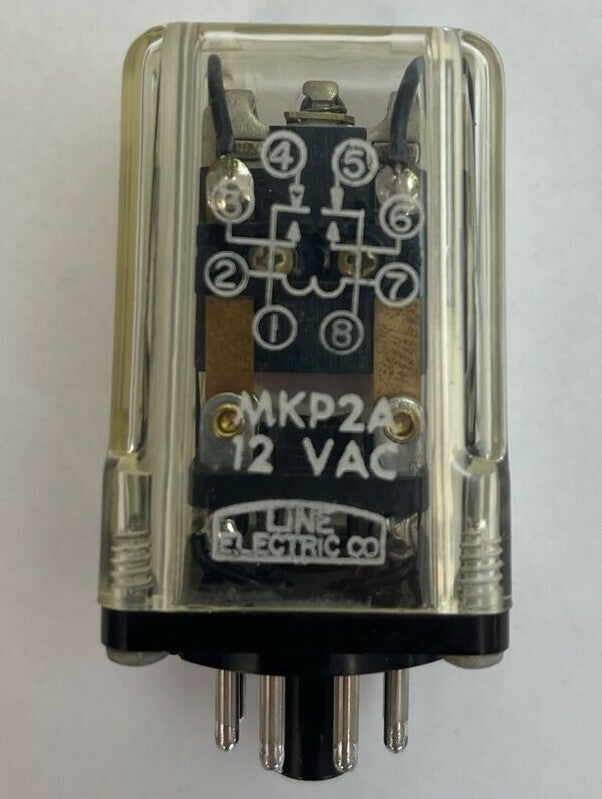LINE ELECTRIC MKP2A RELAY 12VAC0