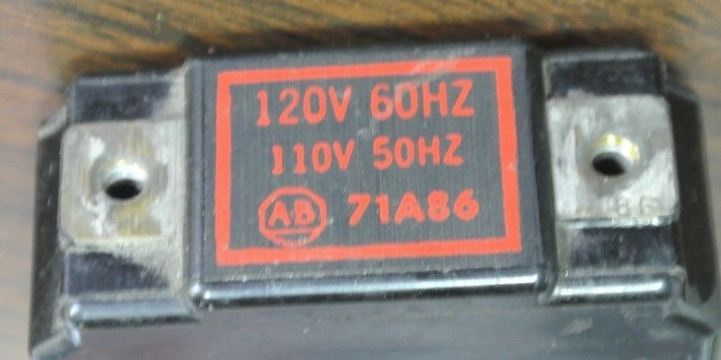 ALLEN-BRADLEY 71A86 COIL - SIZE 1 - 120V, 60Hz / 110V, 50Hz - LOT of 171