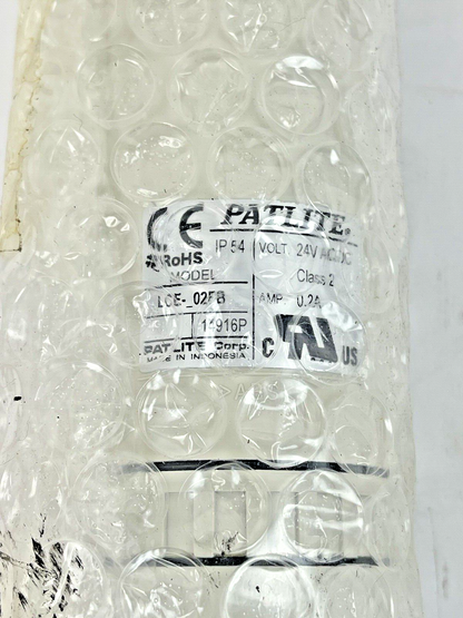 PATLITE - LCE-02FB - RYG BEACON SIGNAL TOWER - 0.2A, 24V AC/DC - POLE MOUNT7