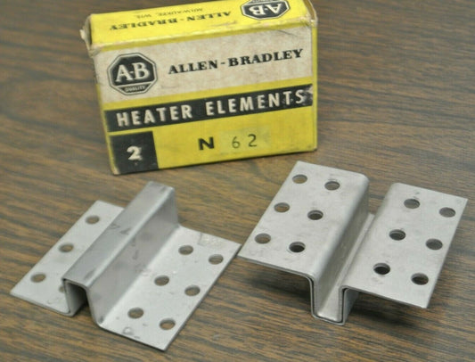 BOX of 2 / ALLEN-BRADLEY N62 THERMAL OVERLOAD HEATER ELEMENT / NEW SURPLUS0