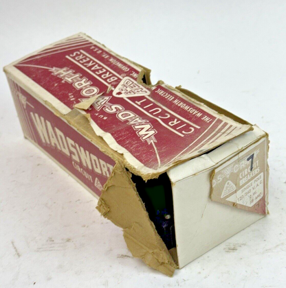 WADSWORTH **BOX OF 7** A50 - CIRCUIT BREAKERS - 1 POLE, 120/240 VAC, 50 A0