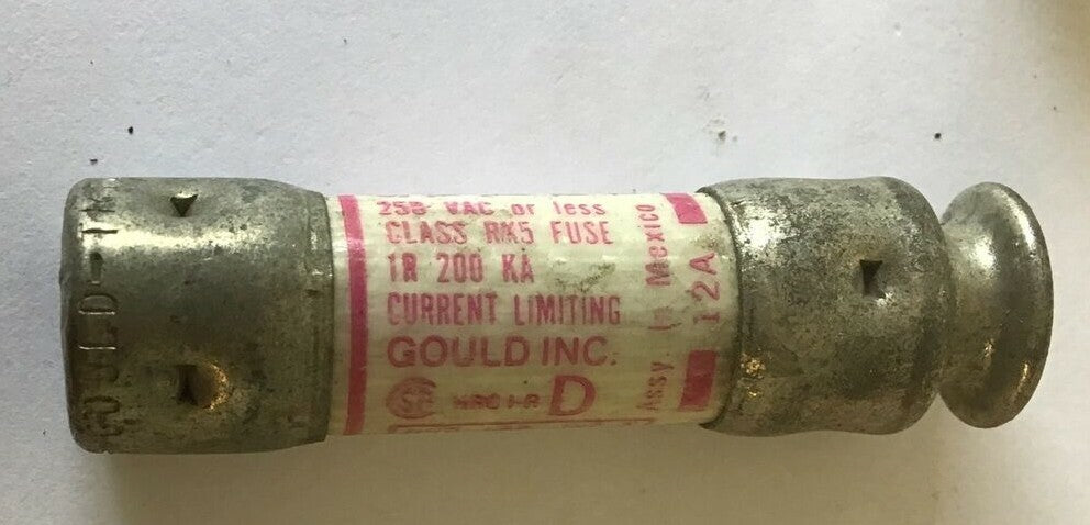GOULD SHAWMUT TR12R FUSE 12A 250VAC TRI-ONIC TIME DELAY CLASS RK5***LOTOF 22***3