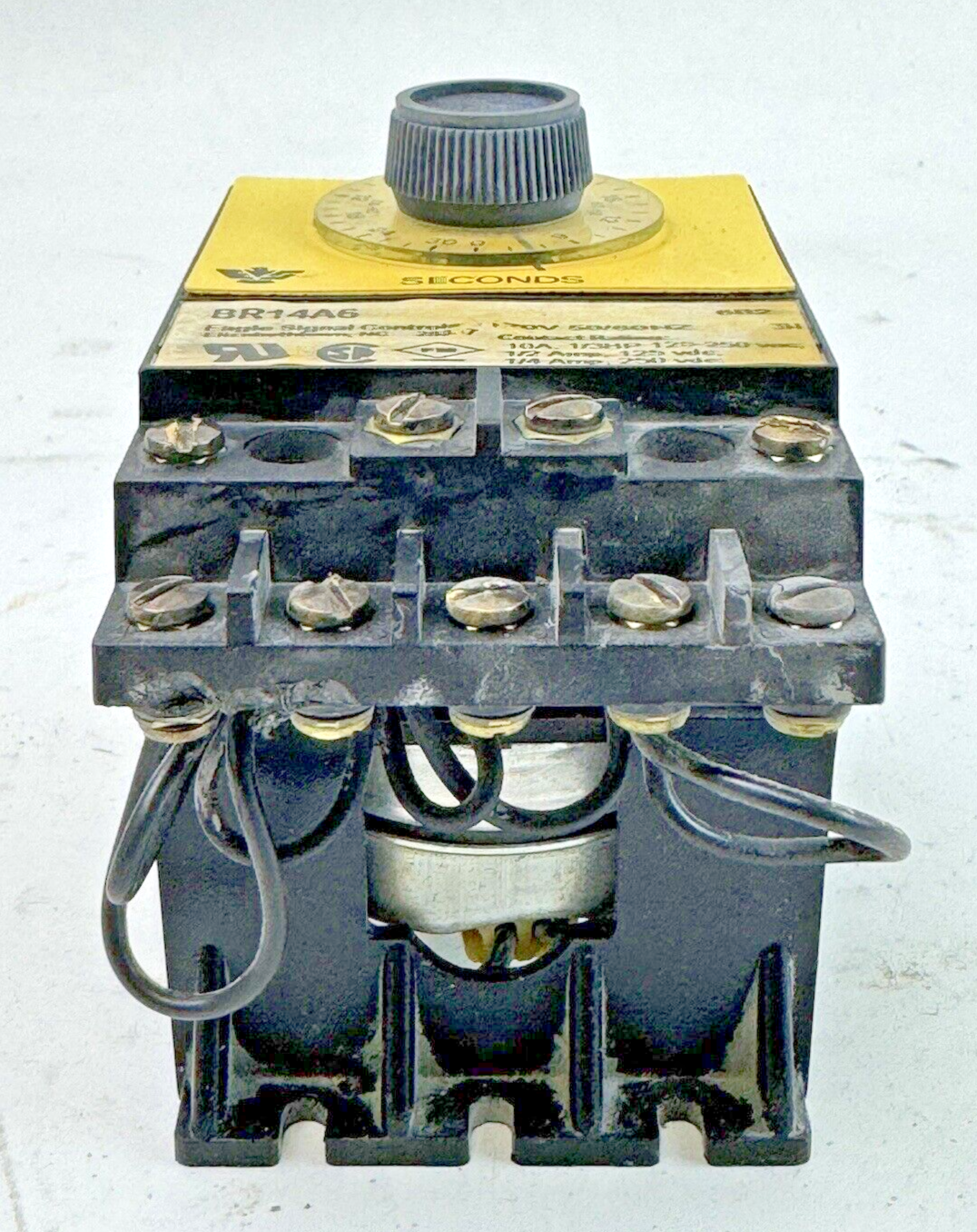 EAGLE SIGNAL - BR14A6 - ELECTRONIC RESET TIMER - 250VAC, 10A, 1/3 HP3